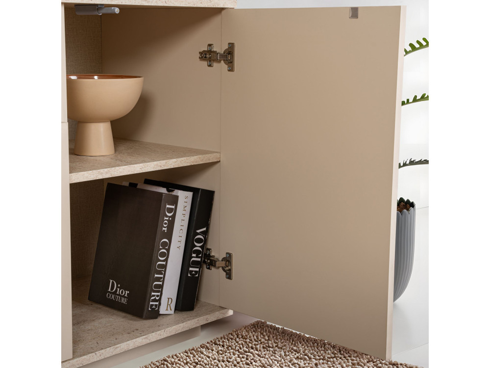 Houten console "Arista" 180 x 44,5 x 75 cm - Mink