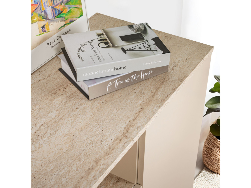Houten console "Arista" 180 x 44,5 x 75 cm - Mink