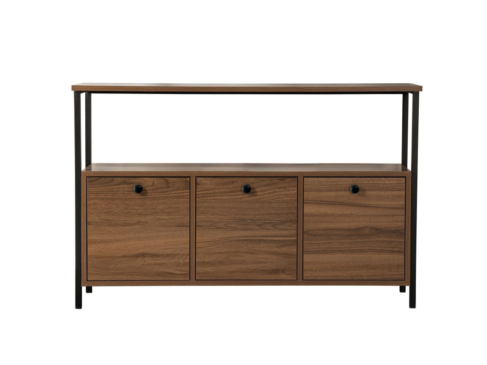 Houten dressoir "Solace" - 120 x 30 x 77 cm - Bruin