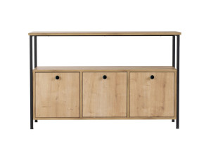 Houten dressoir "Solace" - 120 x 30 x 77 cm - Beige