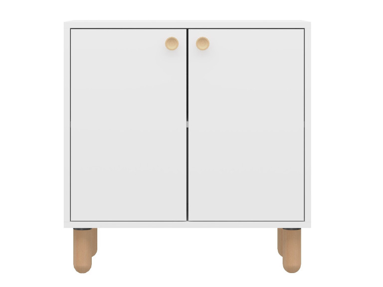 Houten dressoir "Lina" - 72 x 36 x 73 cm - Wit