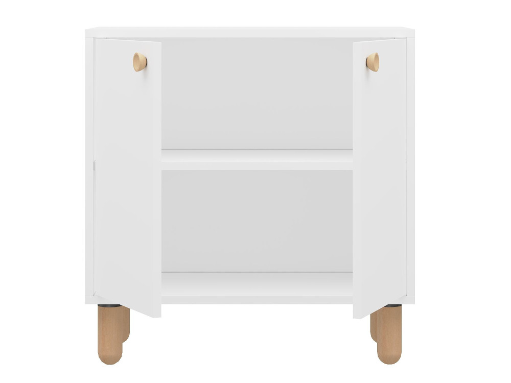 Houten dressoir "Lina" - 72 x 36 x 73 cm - Wit
