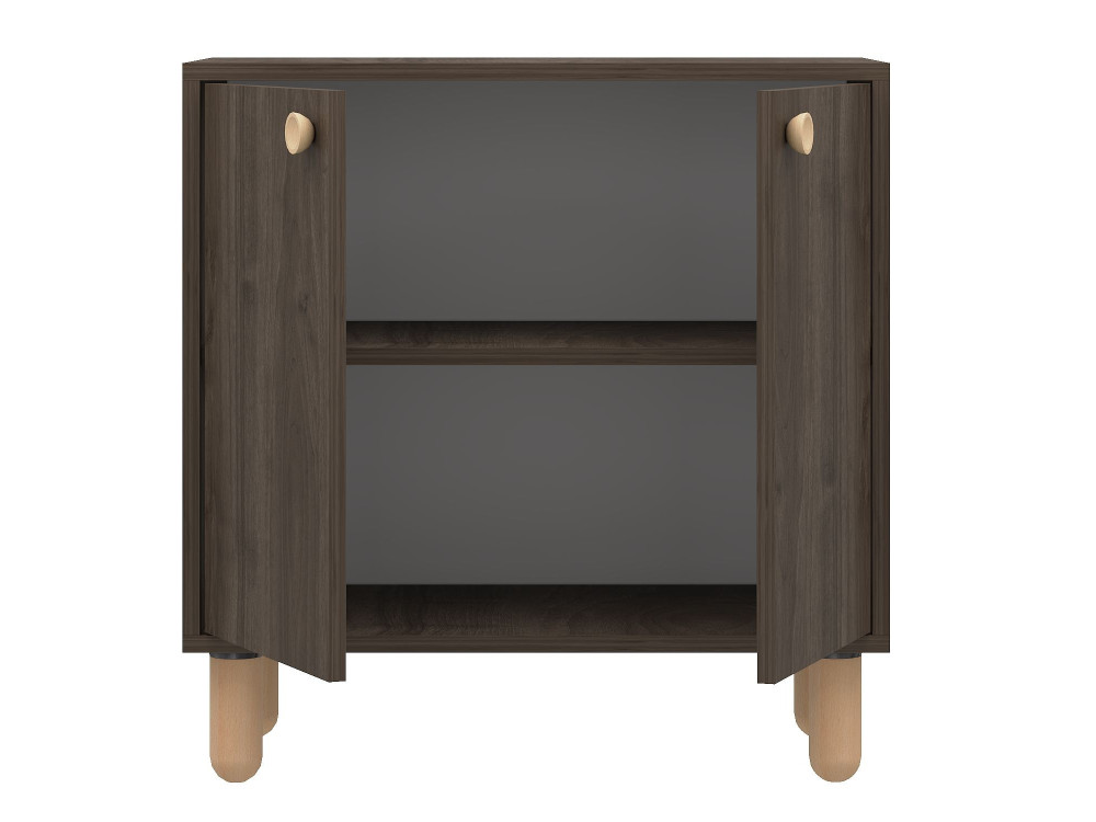 Houten dressoir "Lina" - 72 x 36 x 73 cm - Bruin