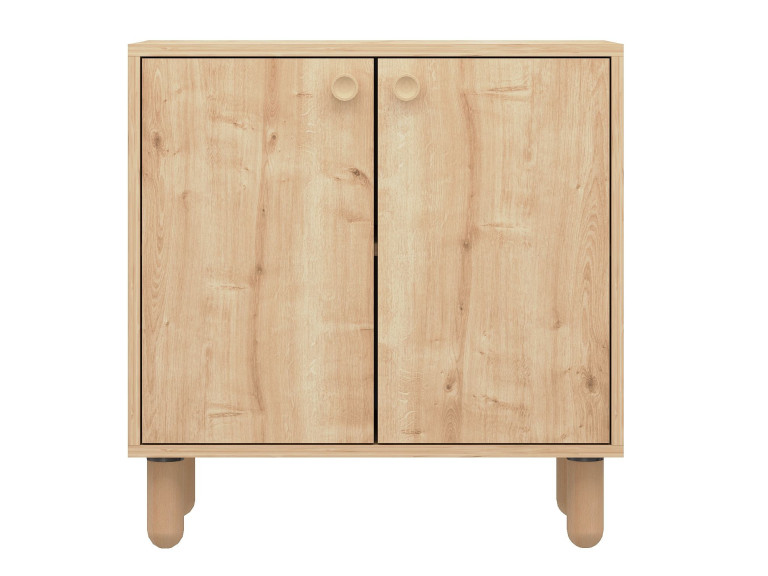 Houten dressoir "Lina" - 72 x 36 x 73 cm - Beige