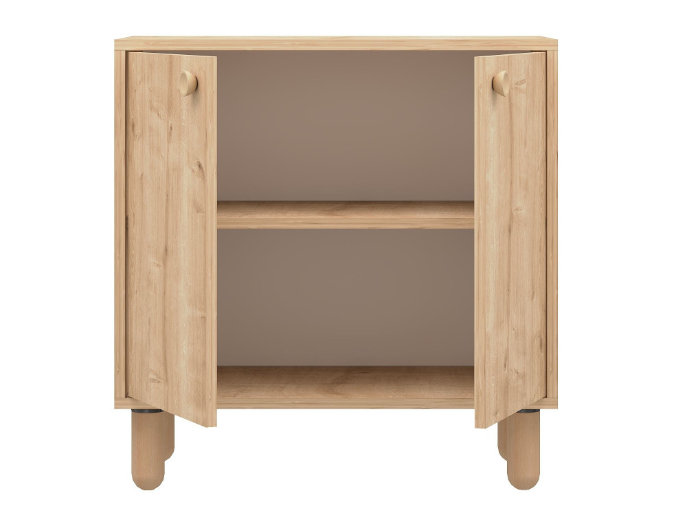Houten dressoir "Lina" - 72 x 36 x 73 cm - Beige