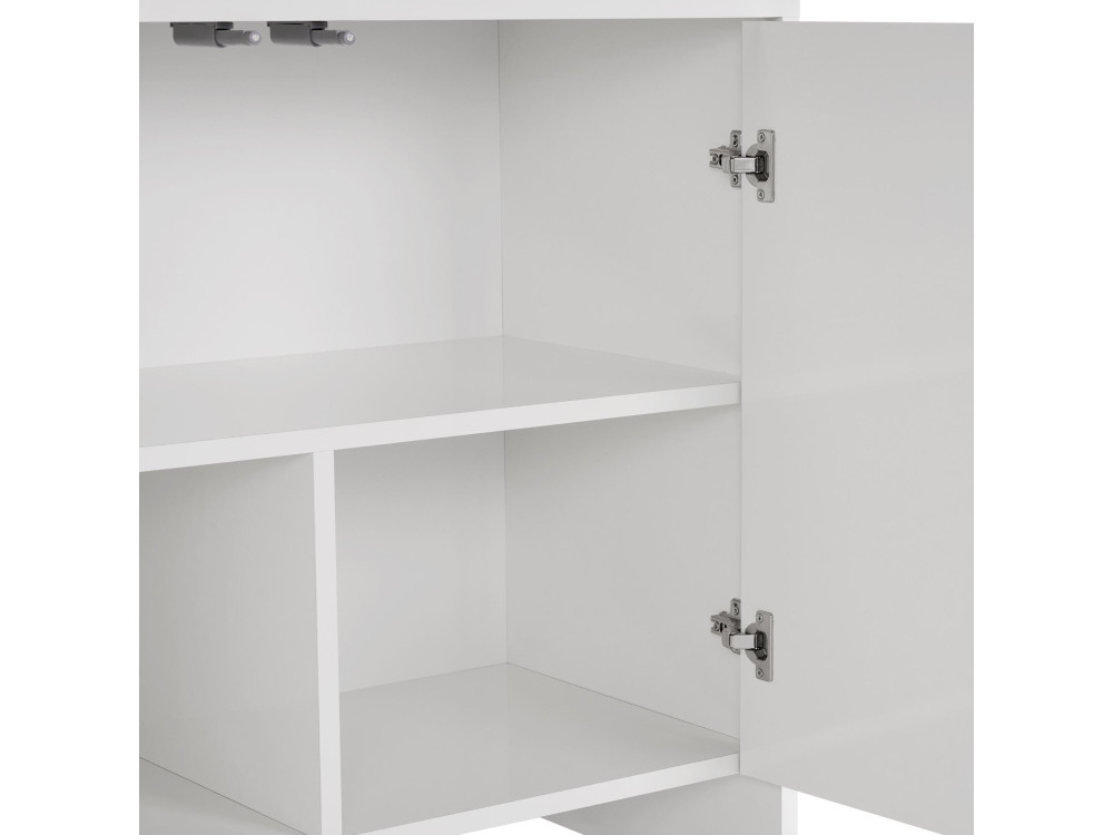 Houten dressoir "Arlen" - 180 x 45 x 80 cm - Wit