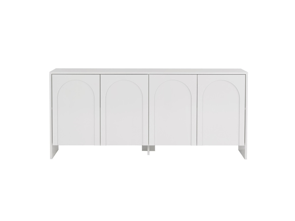 Houten dressoir "Arlen" - 180 x 45 x 80 cm - Wit