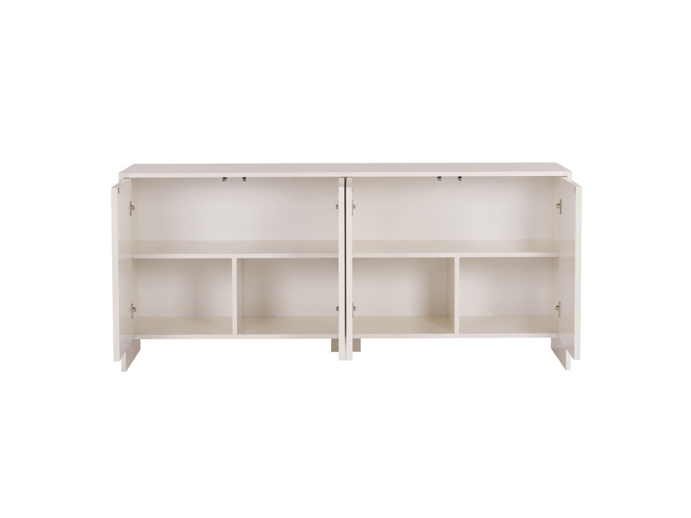 Houten dressoir "Arlen" - 180 x 45 x 80 cm - Crème