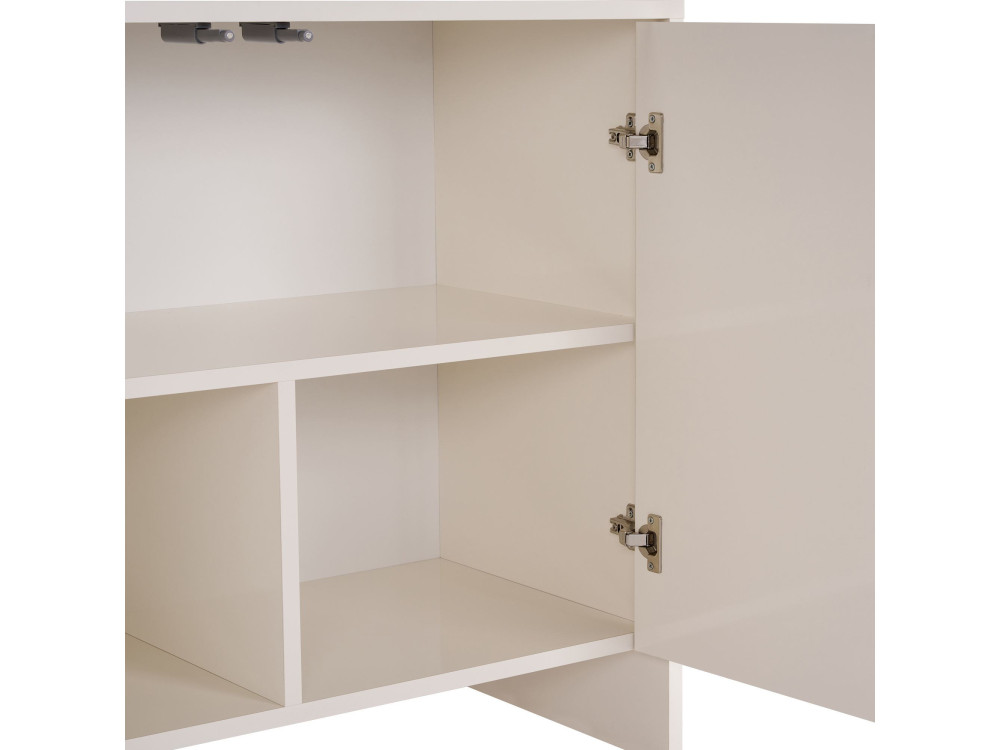Houten dressoir "Arlen" - 180 x 45 x 80 cm - Crème