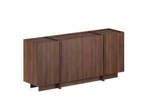 Houten dressoir "Dorma" - 180 x 45 x 80 cm - Notelaar Milano