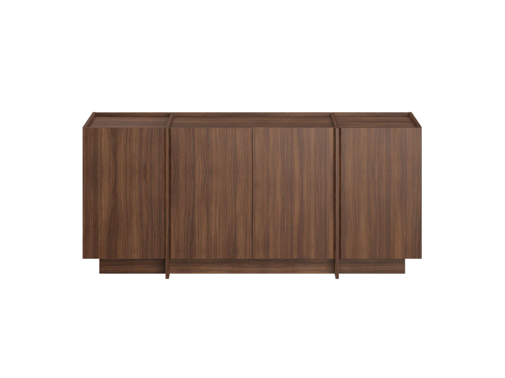 Houten dressoir "Dorma" - 180 x 45 x 80 cm - Notelaar Milano
