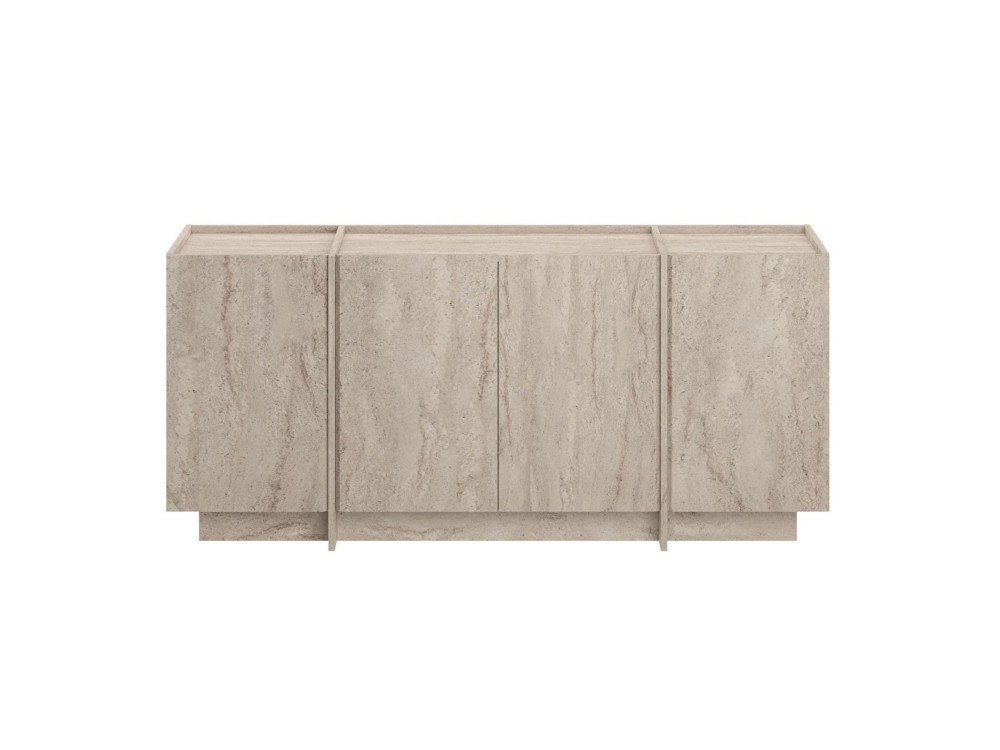 Houten dressoir "Dorma" - 180 x 45 x 80 cm - Travertin