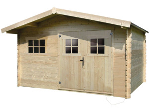 Houten tuinhuisje - 19.72 m² - 4.64 x 4.25 x 2.32 m - 28 mm