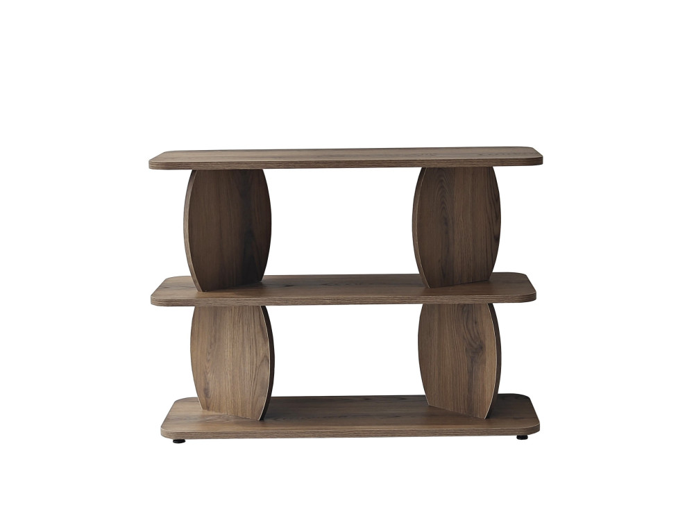Houten bijzettafel "Armonia" - 90 x 30 x 70 cm - Bruin