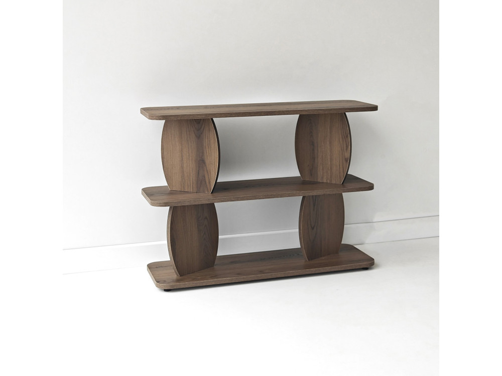 Houten bijzettafel "Armonia" - 90 x 30 x 70 cm - Bruin