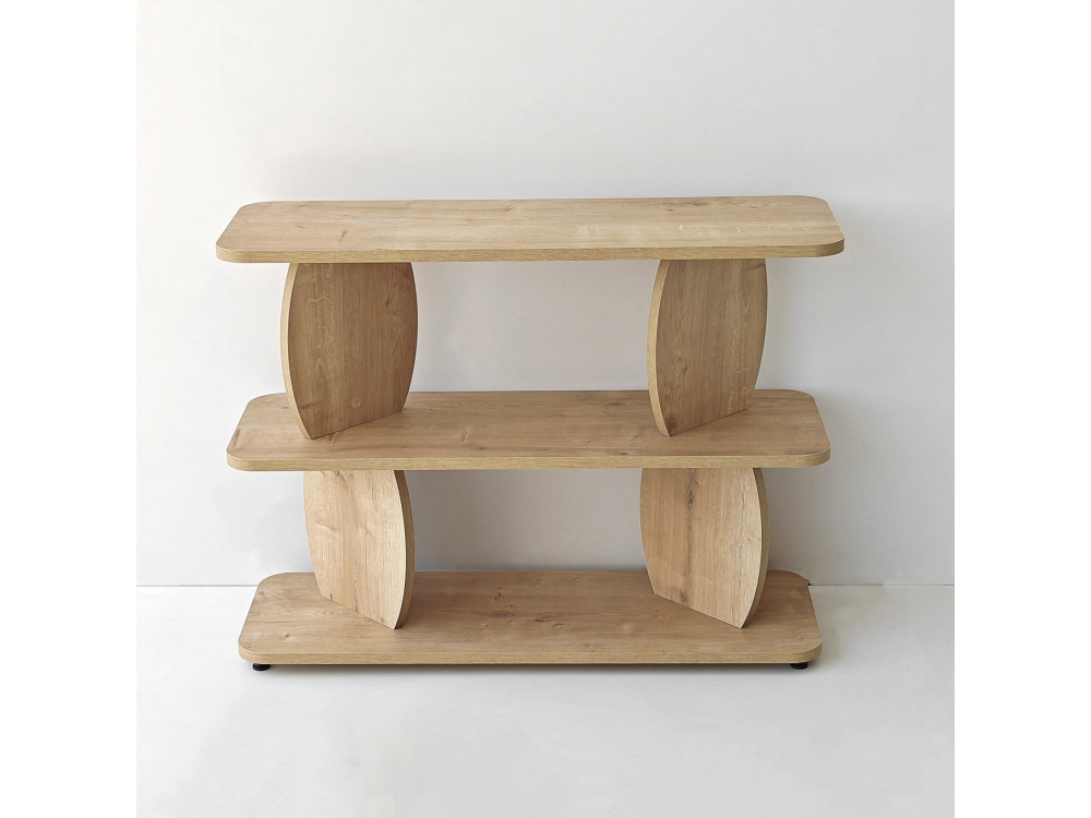 Houten bijzettafel "Armonia" - 90 x 30 x 70 cm - Saphir-eik