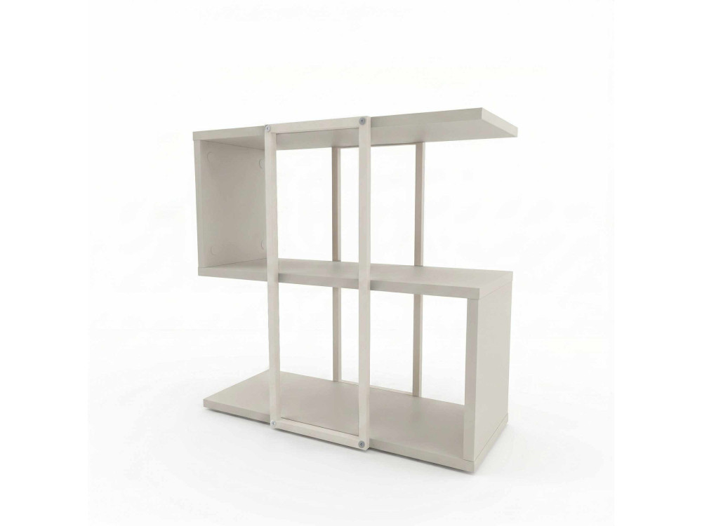 Houten bijzettafel "HOMIA" - 56 x 25 x 56 cm - Steengoed