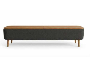 Houten tv-meubel "Sarven" - 120 x 30 x 45 cm - Antraciet