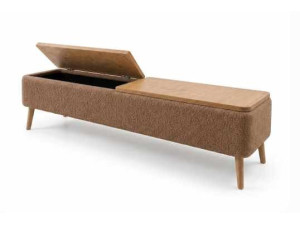 Houten tv-meubel "Sarven" - 120 x 30 x 45 cm - Bruin