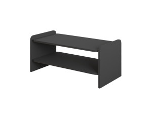 Houten salontafel "Amon" - 89,8 x 39,8 x 44,8 cm - Antraciet