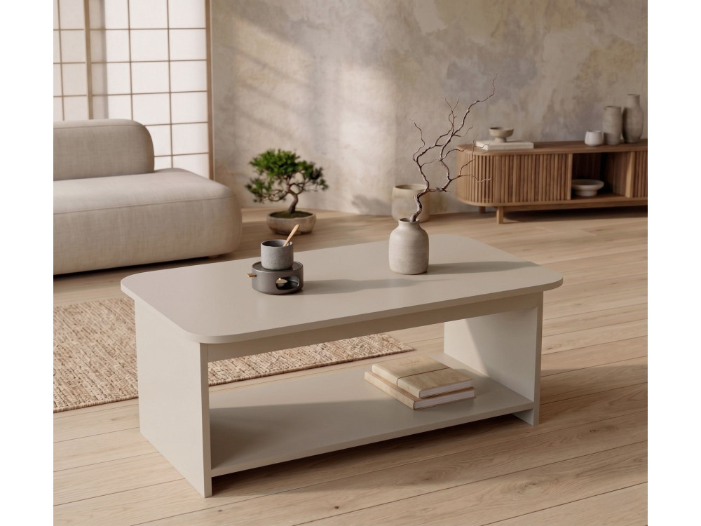 Houten salontafel "Chb1" - 100 x 50 x 42 cm - Kasjmir