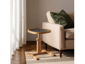 Houten bijzettafel "Opus Kare 42" - 42 x 42 x 57 cm - Eiken