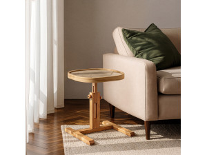 Houten bijzettafel "Opus Kare 42" - 42 x 42 x 57 cm - Eiken