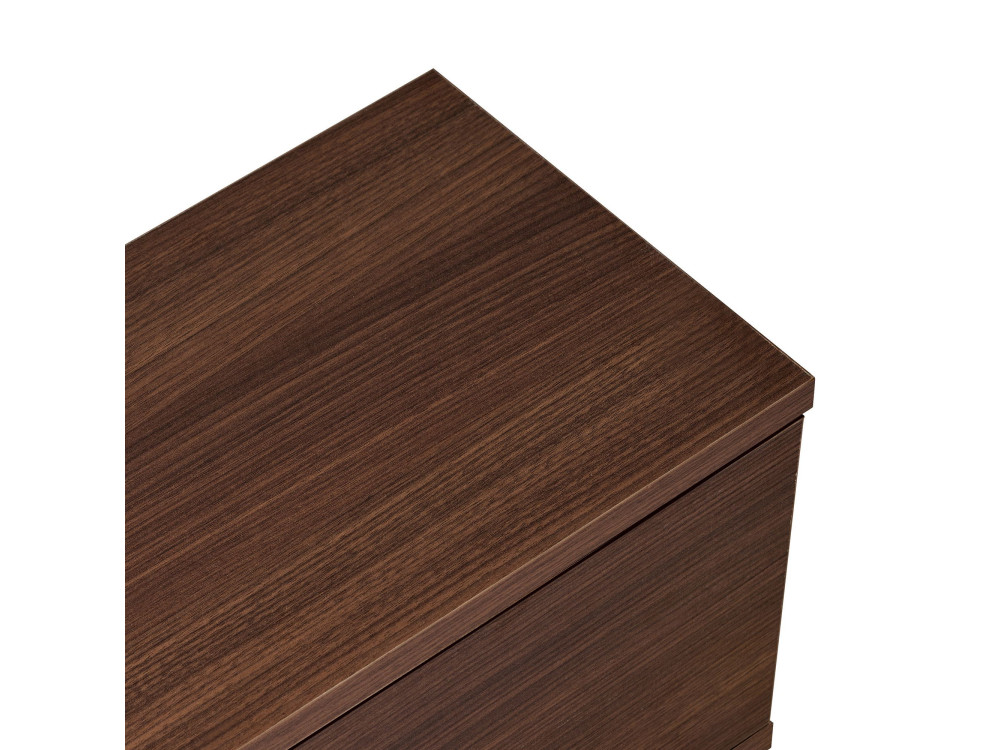 Houten tv-meubel „Ligne 160“ – 160 x 25 x 25 cm – notenhout