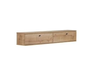 Houten tv-meubel "Ligne 160" - 160 x 25 x 25 cm - Eiken