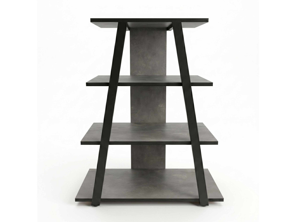 Houten tv-meubel "LYNO" - 70 x 41 x 80 cm - Grijs