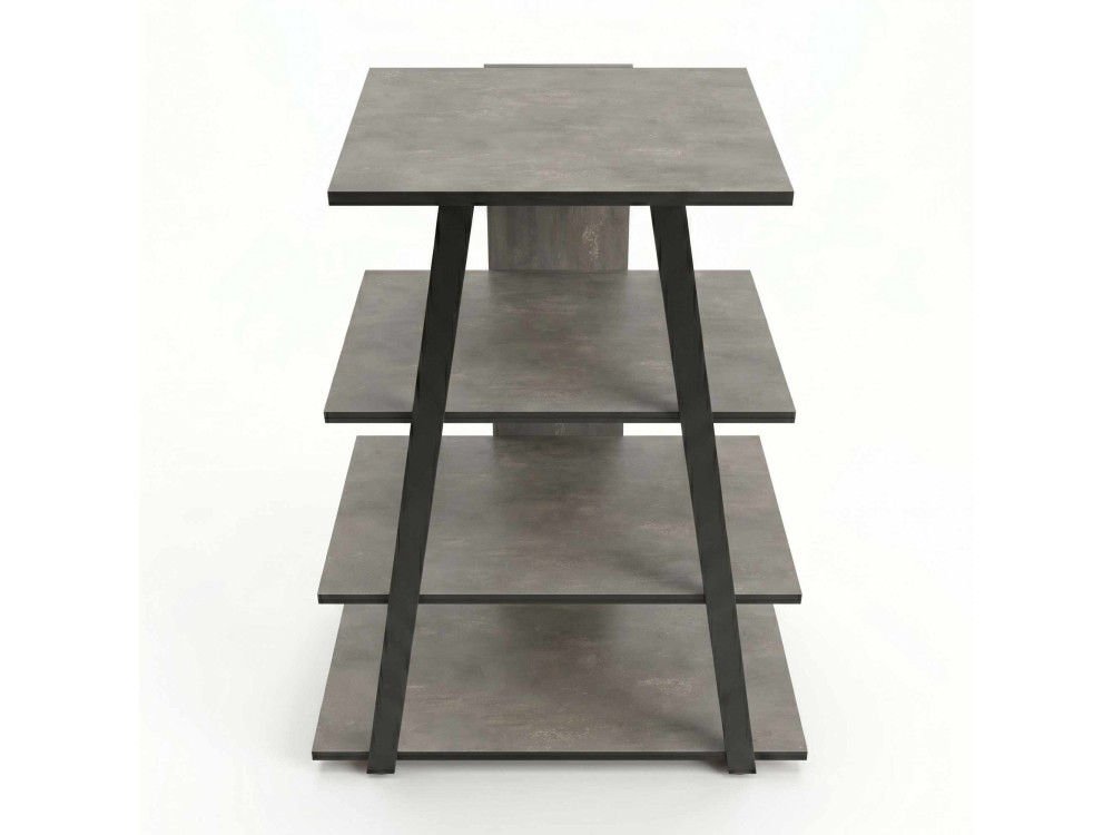 Houten tv-meubel "LYNO" - 70 x 41 x 80 cm - Grijs
