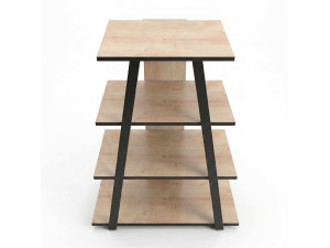 Houten tv-meubel "LYNO" - 70 x 41 x 80 cm - Beige