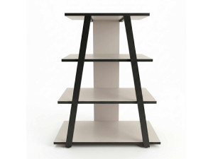 Houten tv-meubel "LYNO" - 70 x 41 x 80 cm - Grijs