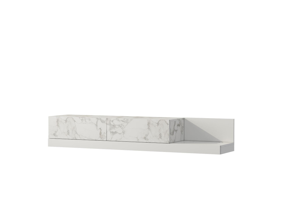 Houten tv-meubel "Major" - 180 x 37 x 30 cm - Wit