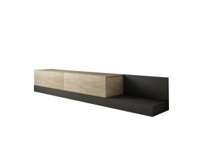 Houten tv-meubel "Major" - 180 x 37 x 30 cm - Beige