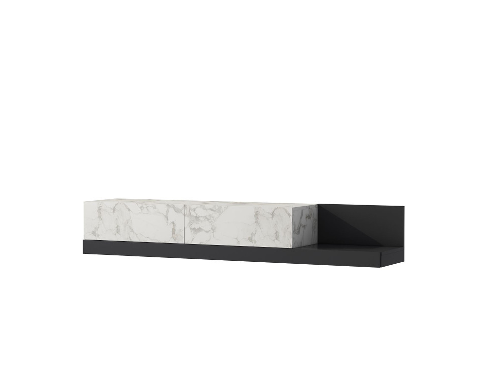 Houten tv-meubel "Major" - 180 x 37 x 30 cm - Grijs