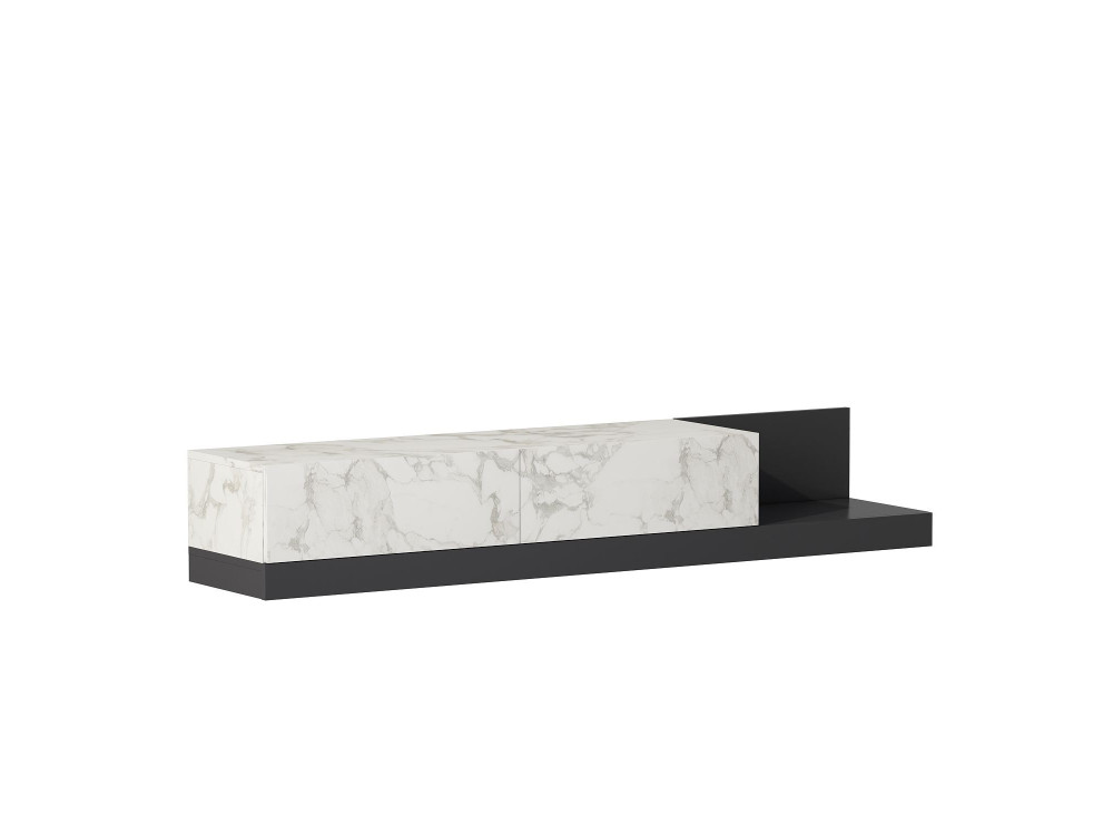 Houten tv-meubel "Major" - 180 x 37 x 30 cm - Grijs