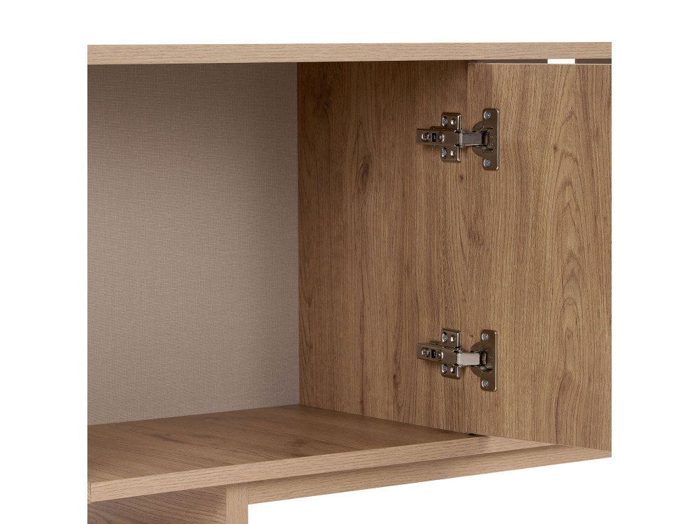 Houten tv-meubel "Mirel" - 180 x 34 x 52 cm - Eikenhout