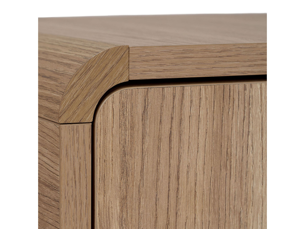 Houten tv-meubel "Mirel" - 180 x 34 x 52 cm - Eikenhout