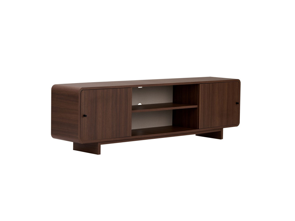 Houten tv-meubel "Mirel" - 180 x 34 x 52  cm - Bruin