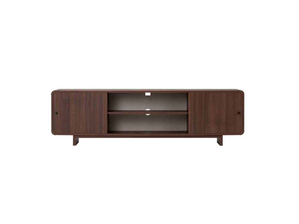 Houten tv-meubel "Mirel" - 180 x 34 x 52  cm - Bruin