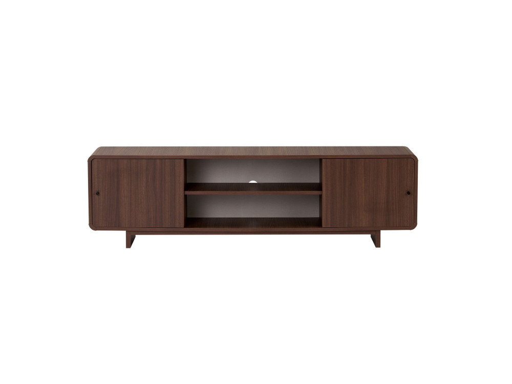 Houten tv-meubel "Mirel" - 180 x 34 x 52  cm - Bruin