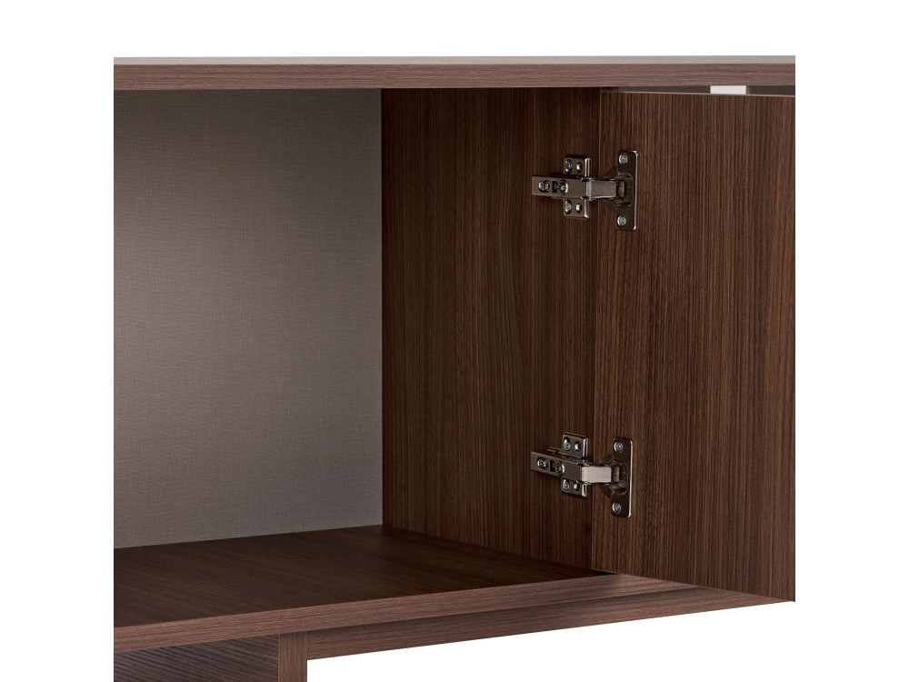Houten tv-meubel "Mirel" - 180 x 34 x 52  cm - Bruin