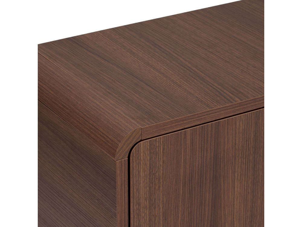 Houten tv-meubel "Mirel" - 180 x 34 x 52  cm - Bruin