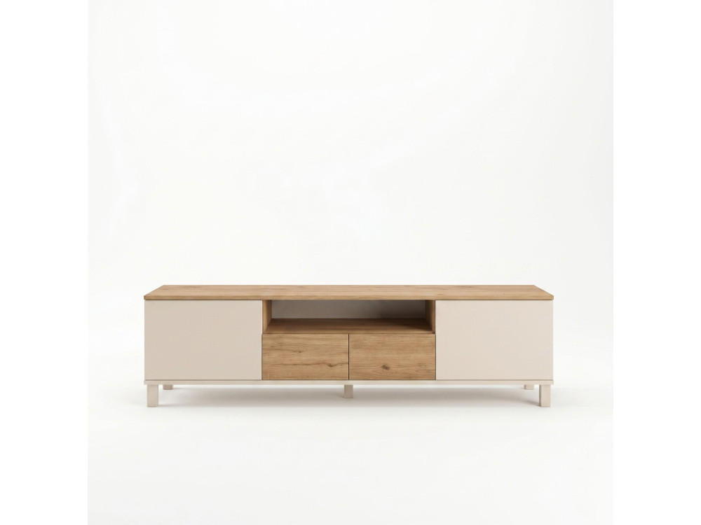 Houten tv-meubel "Mood" - 180 x 35 x 49 cm - Beige