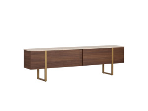 Houten tv-meubel "Onera" - 180 x 30 x 50 cm - Travertijn