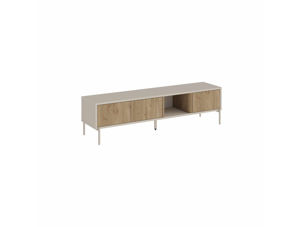 Houten tv-meubel "VENTRO" - 150 x 36 x 40 cm - Beige