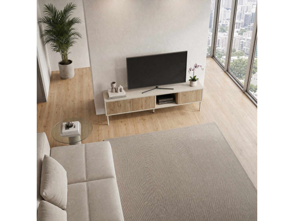 Houten tv-meubel "VENTRO" - 150 x 36 x 40 cm - Beige