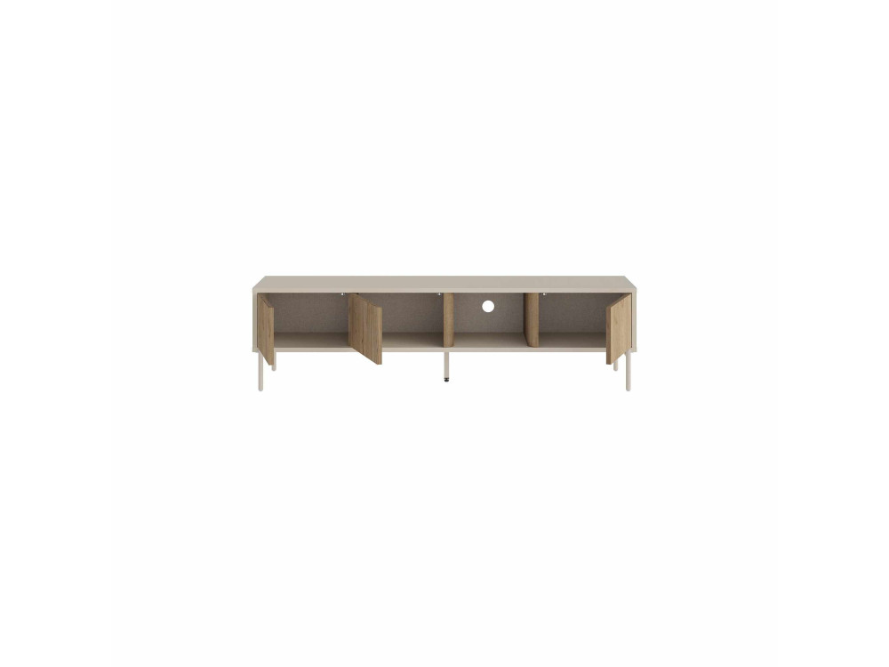 Houten tv-meubel "VENTRO" - 150 x 36 x 40 cm - Beige