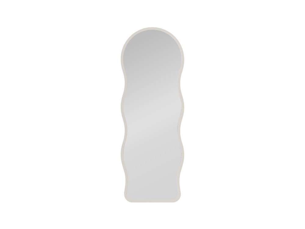 Houten staande spiegel „Asial“ - 50 x 2 x 160 cm - Wit